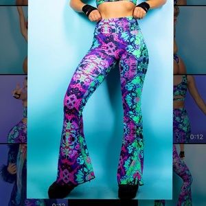 Freedom Rave Wear Ethereal Bell Bottom Pants